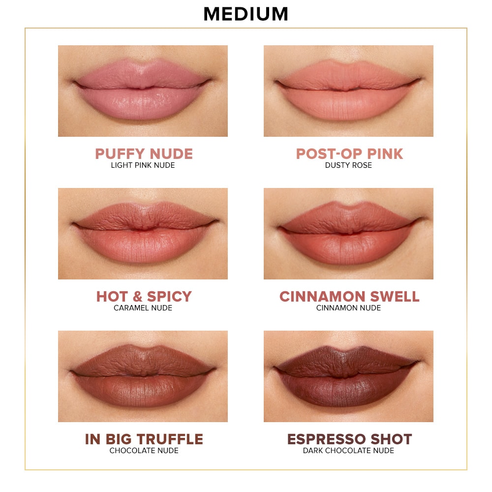lip injection extreme lip shapers medium shades