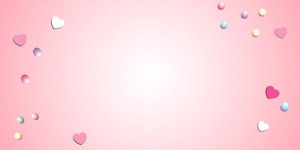 Pink Textured Background with Hearts
