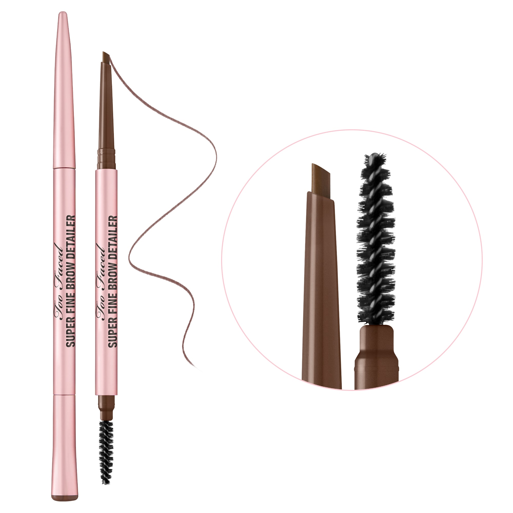 Eyebrow makeup outlet with pencil