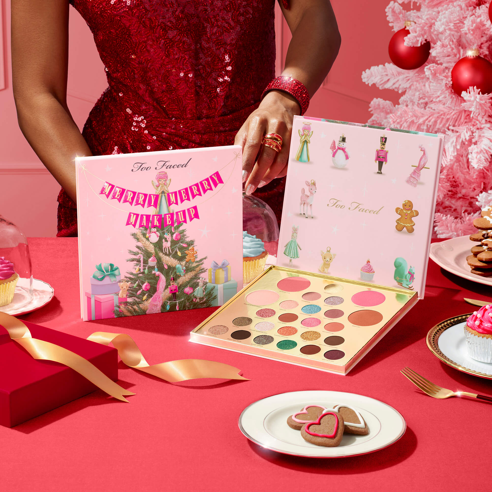 Merry Merry Makeup Face u0026 Eye Palette Gift Set