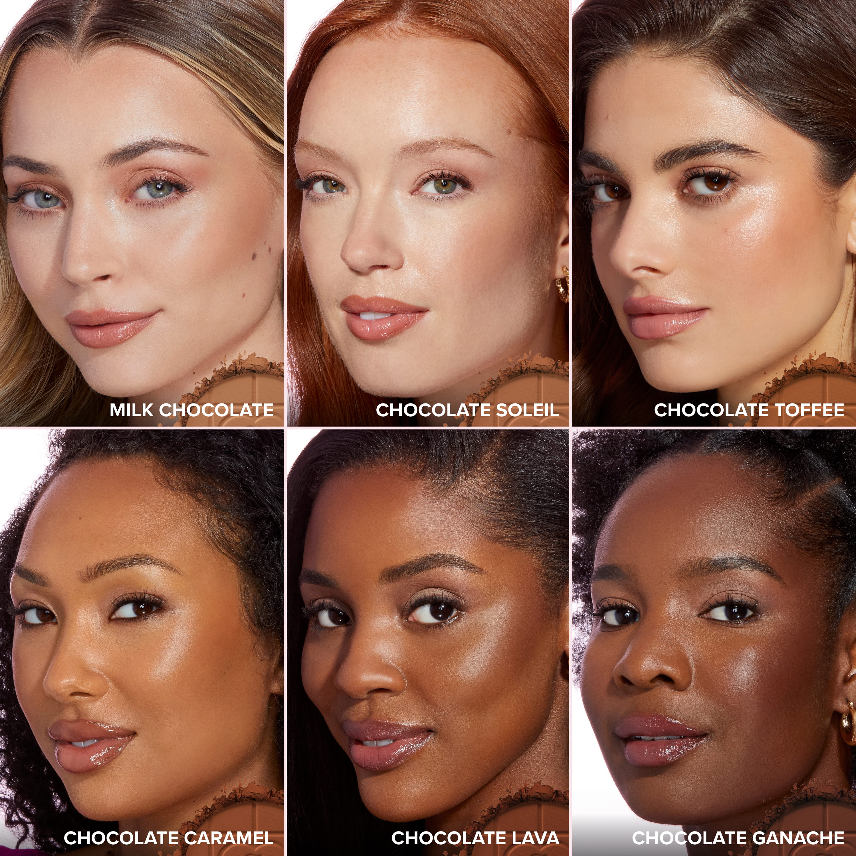 Chocolate Soleil Matte Blurring Bronzer, Milk Chocolate, 8g