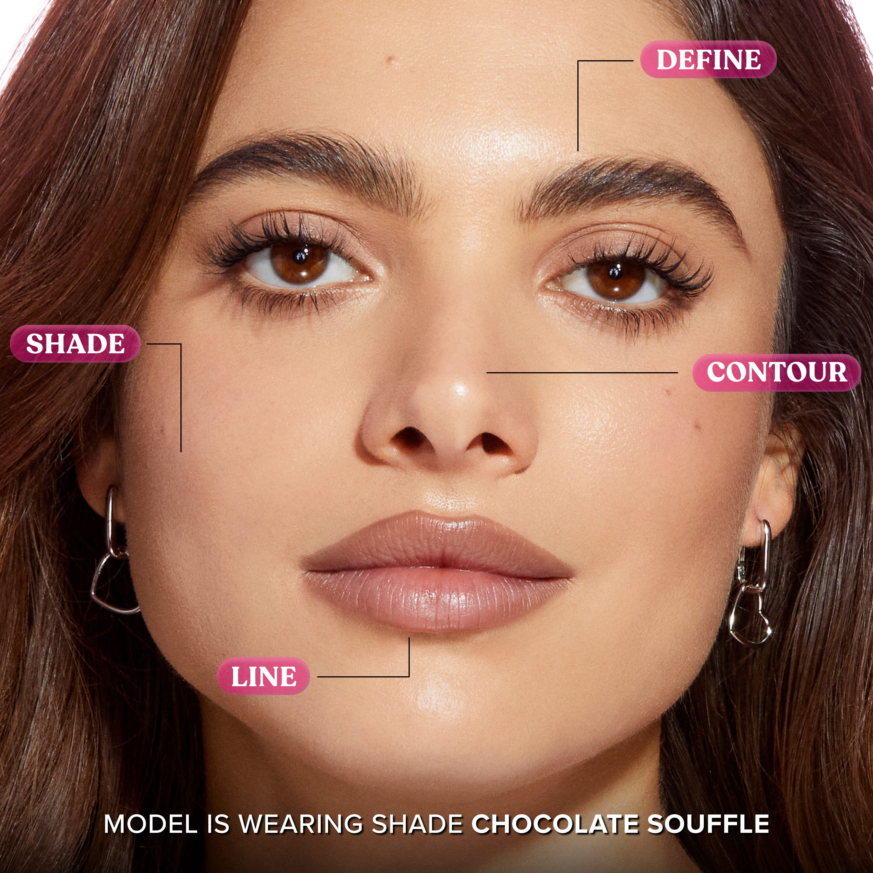 Chocolate Soleil Sculpting Pencil, Chocolate Souffle, 1.2g