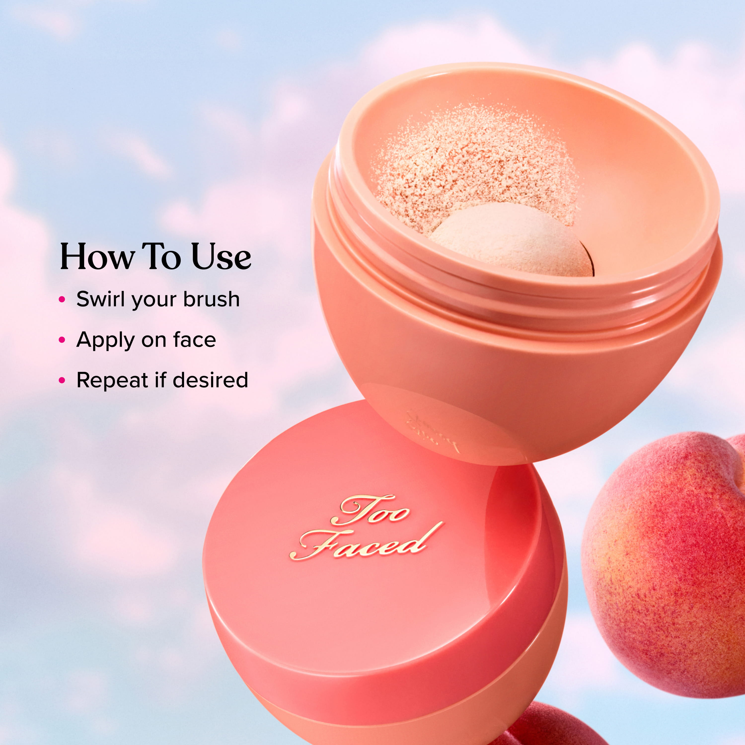 Peach Perfector Loose Setting Powder, Golden Peach, NET WT. 0.5 OZ. / 15.0 g