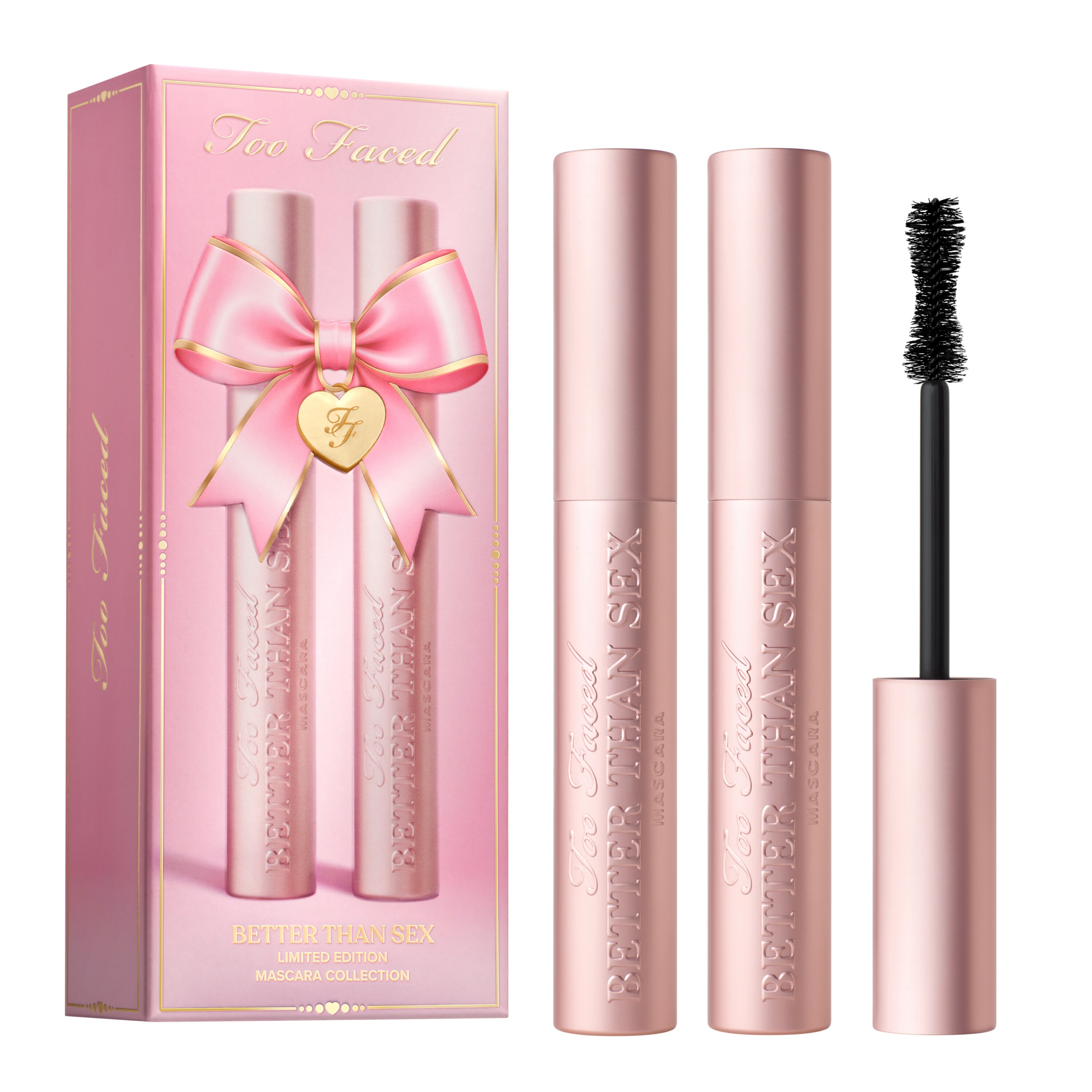Better Than Sex Volumizing Mascara Duo Holiday 2026, Deepest Black, 8ml / 0.54 Oz.