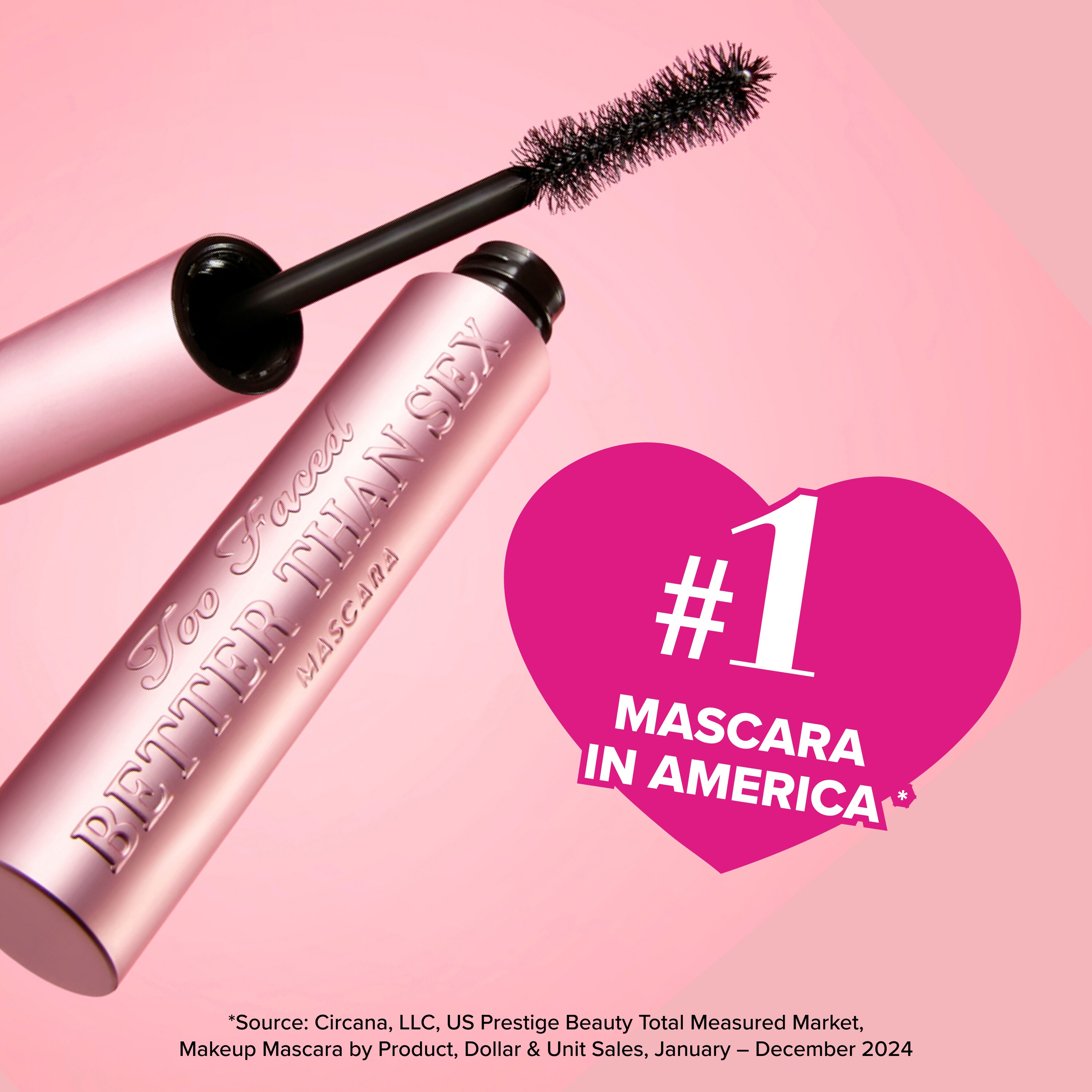 Better Than Sex Volumizing Mascara Duo Holiday 2026, Deepest Black, 8ml / 0.54 Oz.