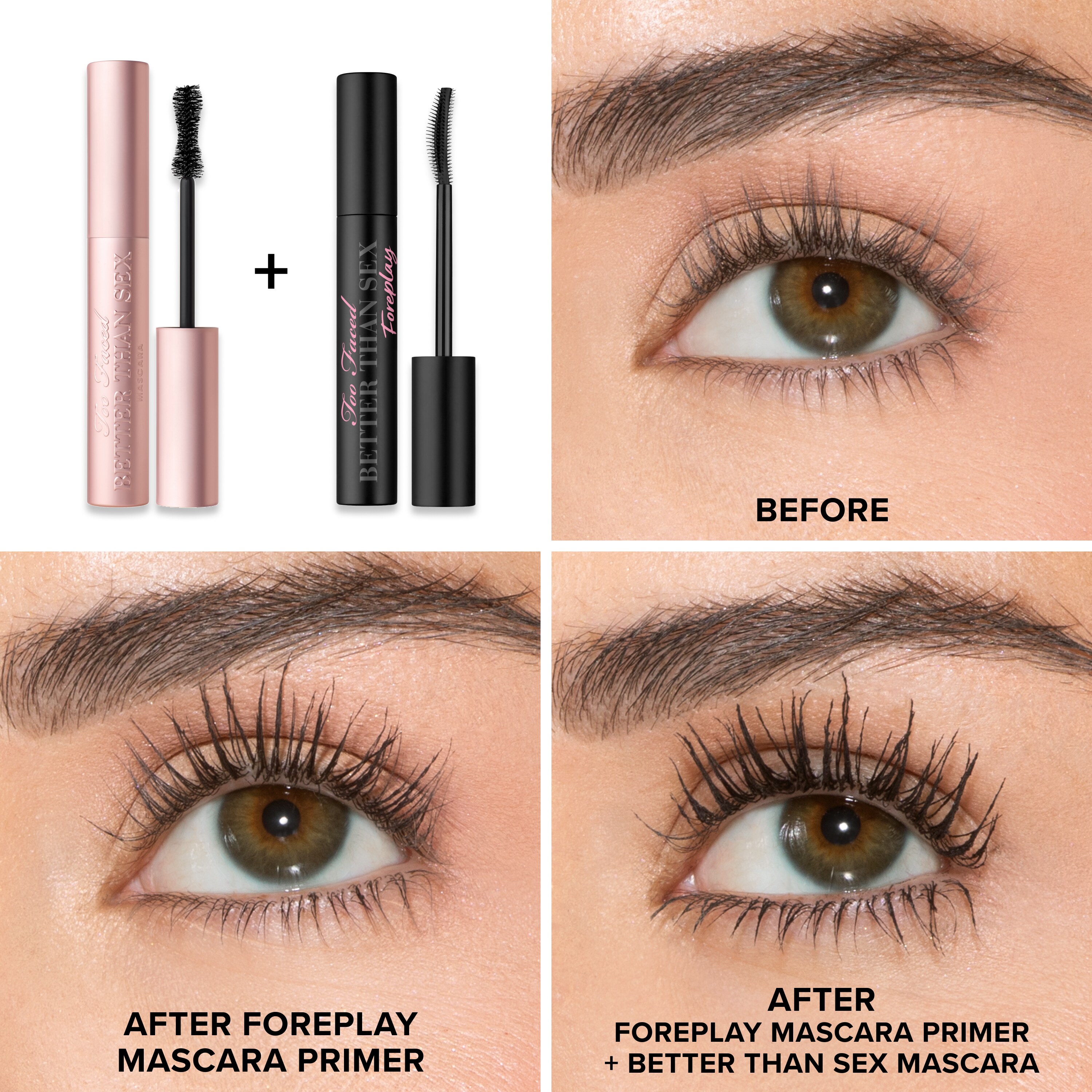 Better Than Sex Volumizing Mascara Duo Holiday 2026, Deepest Black, 8ml / 0.54 Oz.